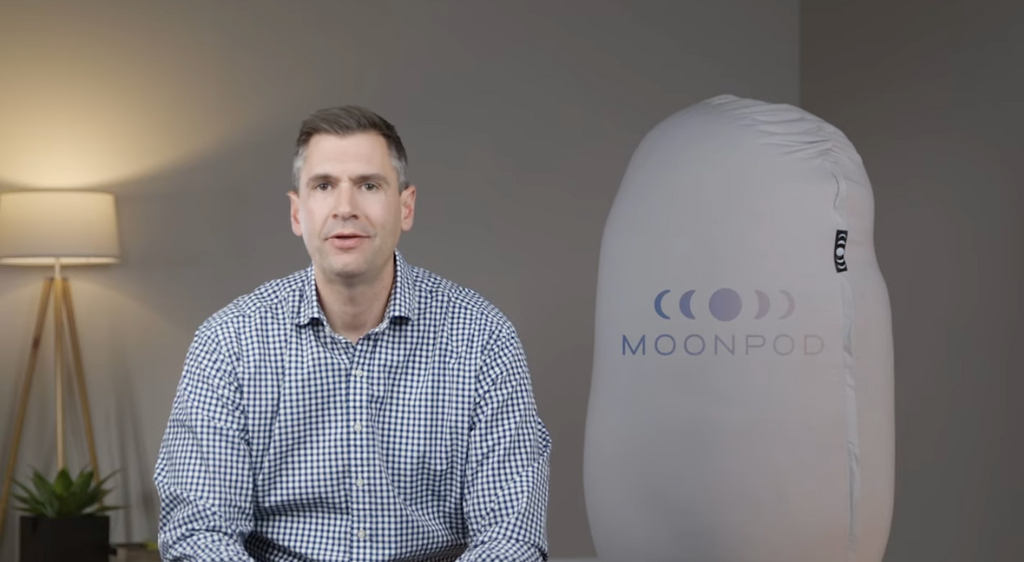 A bean bag from the Moon? The Moon Pod Review by The Sleep Sherpa
