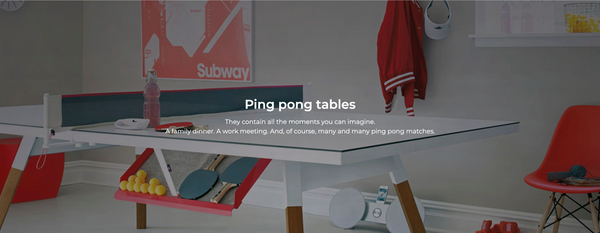 RS Barcelona Ping Pong Tables