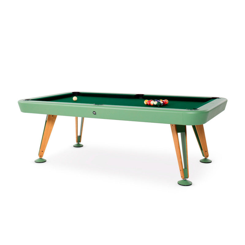 RS# Barcelona Diagonal Pool Table 7Ft / 8Ft - Indoor - RS BARCELONA - luxebackyard
