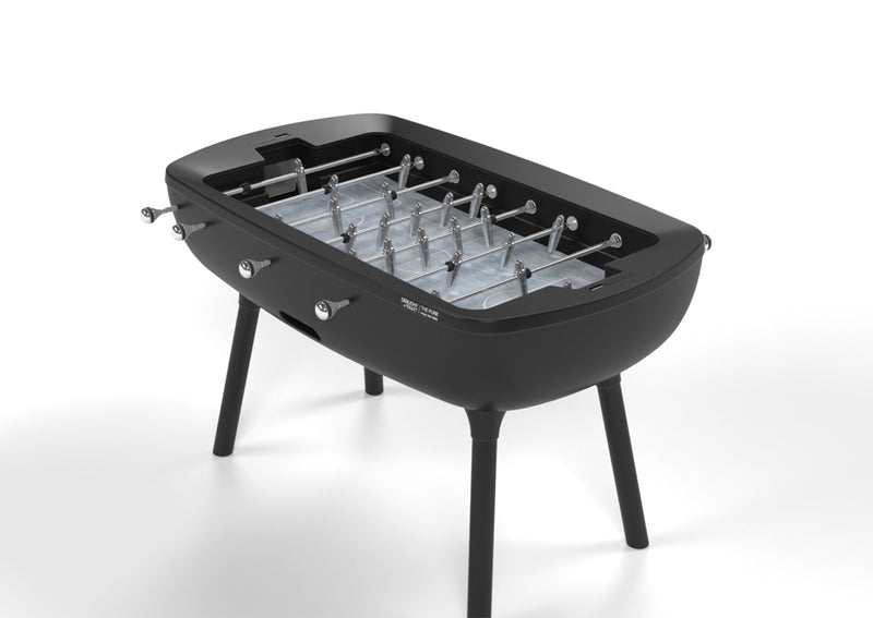 The Pure Black - Design Foosball table - Debuchy by TOULET - Debuchy by Toulet - luxebackyard