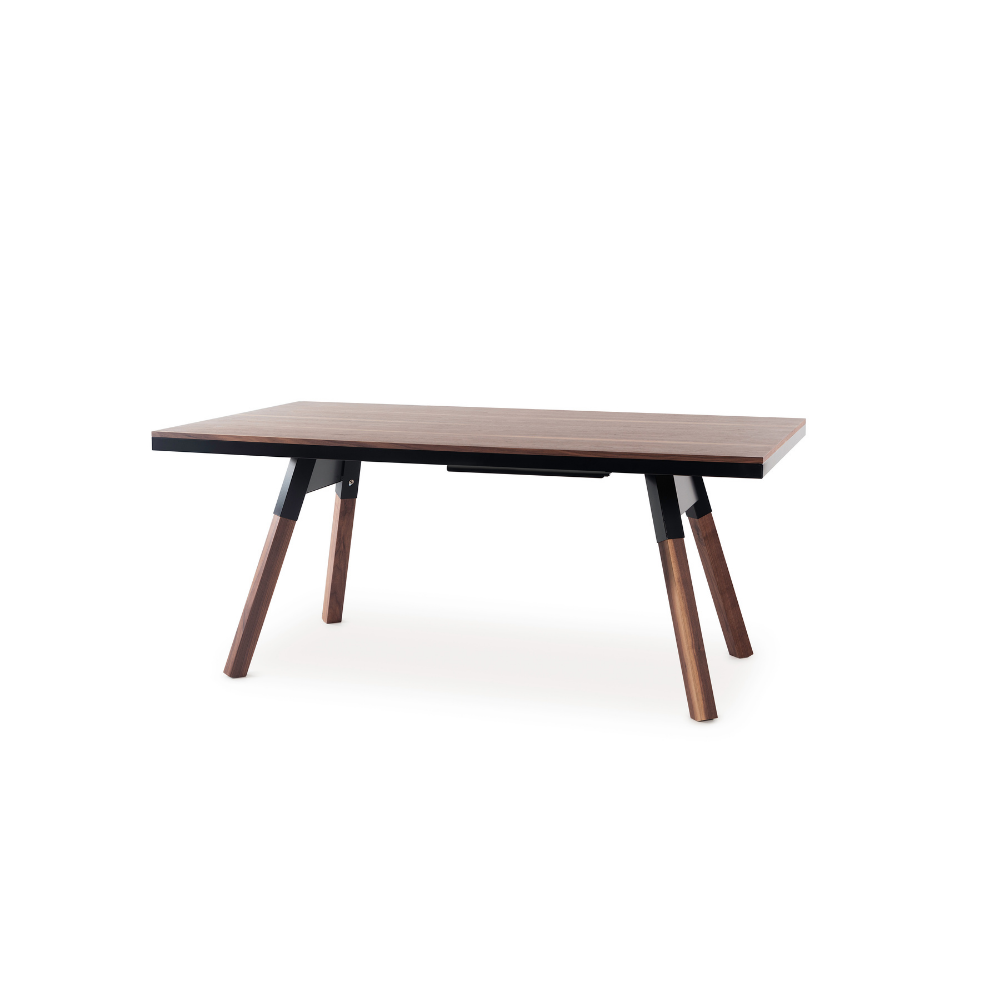 You and Me Indoor Modern Ping Pong Table - Walnut by RS BARCELONA