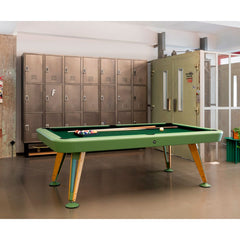 RS# Barcelona Diagonal Pool Table 7Ft / 8Ft - Indoor - RS BARCELONA - luxebackyard