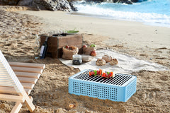 Mon Oncle Portable BBQ Grill v2 - Cream by RS BARCELONA - RS BARCELONA - luxebackyard