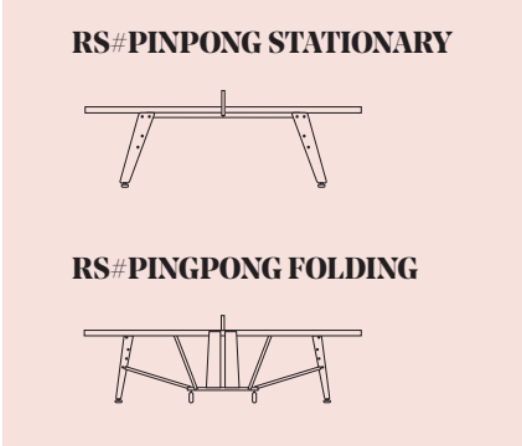 Replacement Net for RS#PingPong STATIONARY and FOLDING tables - By RS BARCELONA - RS BARCELONA - luxebackyard