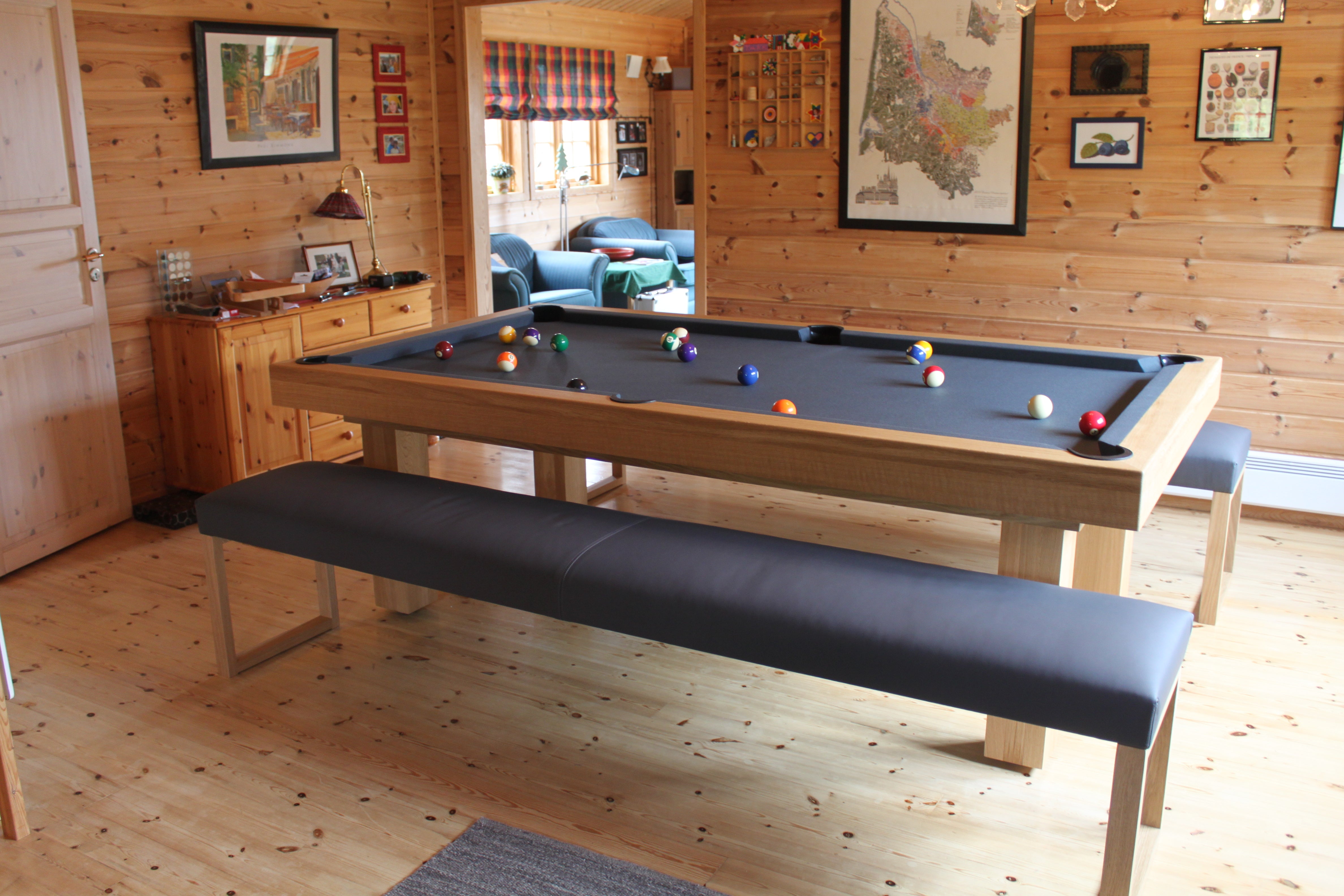 The Purity - Design Billiard Table by Toulet - Toulet - luxebackyard