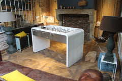 The T22 Stainless steel - Design Foosball table - Debuchy by TOULET - Debuchy by Toulet - luxebackyard